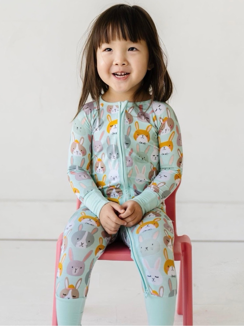Little Sleepies Rad Rabbits Zippy 6-12 months